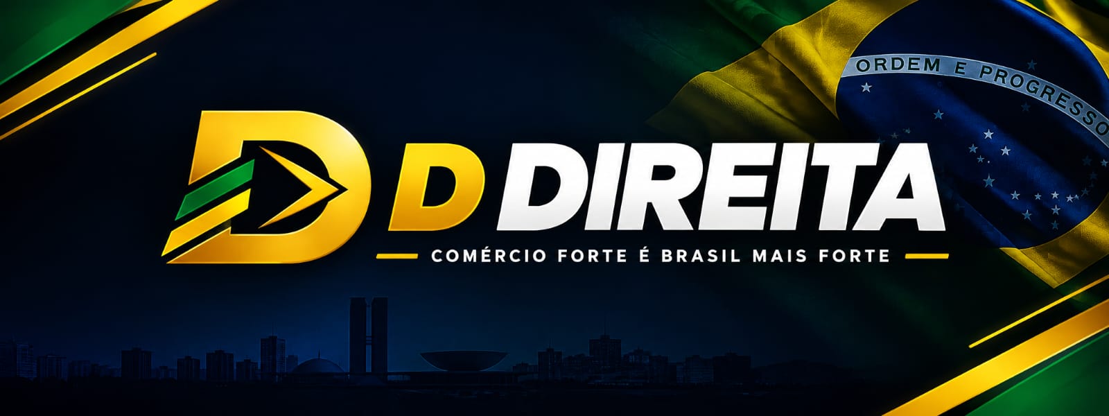 Dedireita - Comércio forte é Brasil mais forte